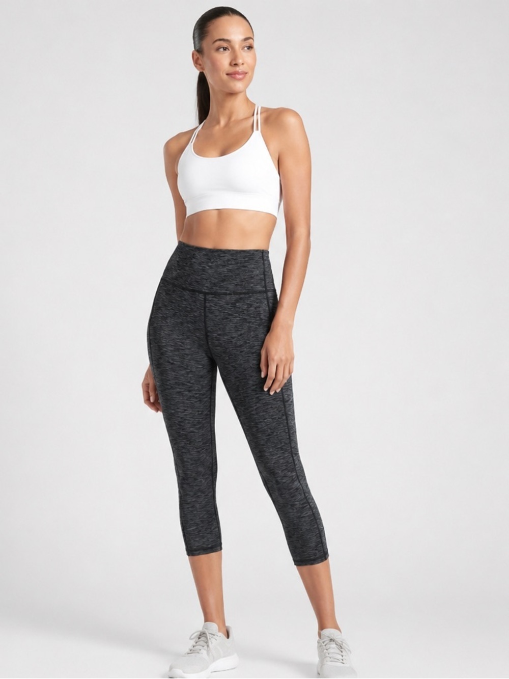 Athleta Cropped Spacedye Leggings